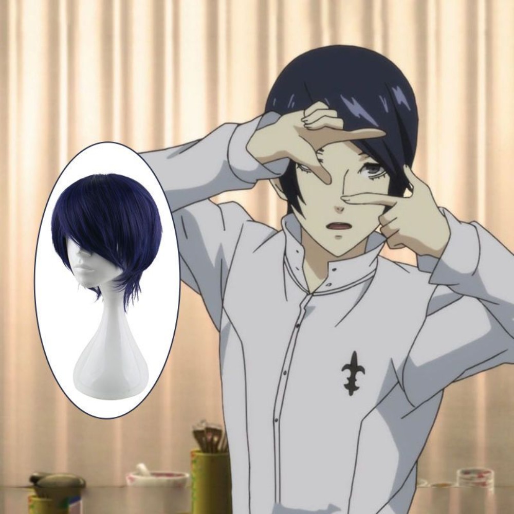 Anime Cosplay Blue Hair - Persona 5 Fox Yusuke Kitagawa Cosplay