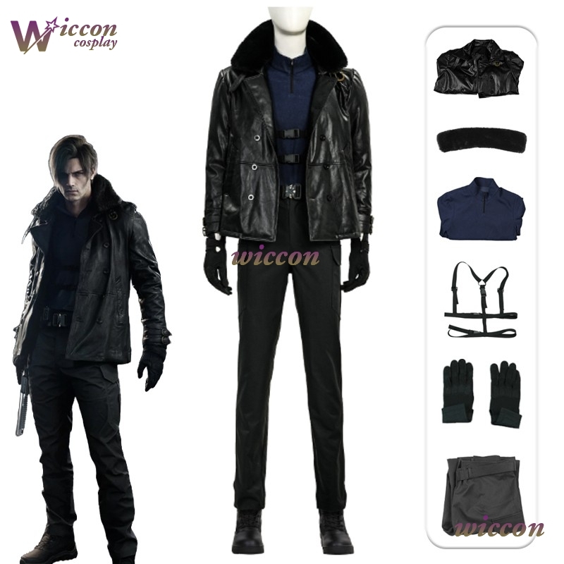 Anime Cosplay Jumpsuit - Trang phục Cosplay Leon·S·Kennedy từ Requiem