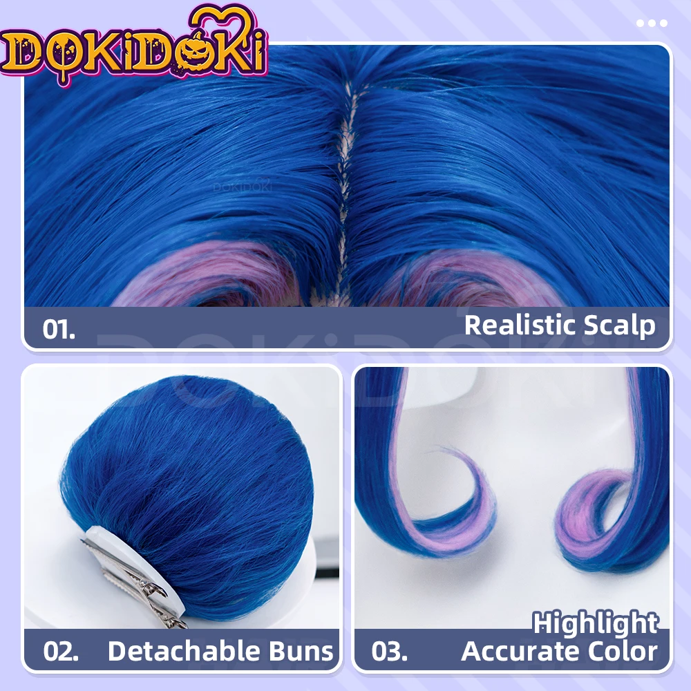 IN STOCK Guinevere Olivia Wig  - đánh giá và giá Anime Cosplay Blue Hair