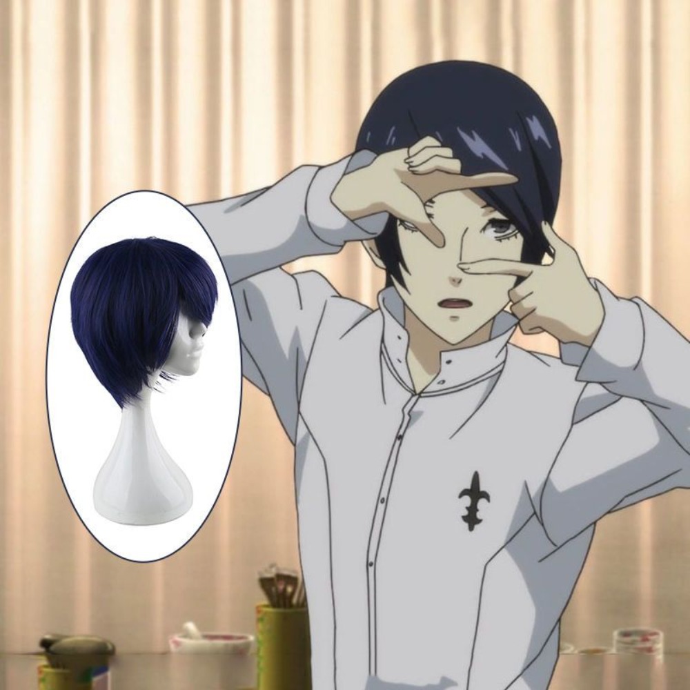 Persona 5 Fox Yusuke Kitagawa  - đánh giá và giá Anime Cosplay Blue Hair