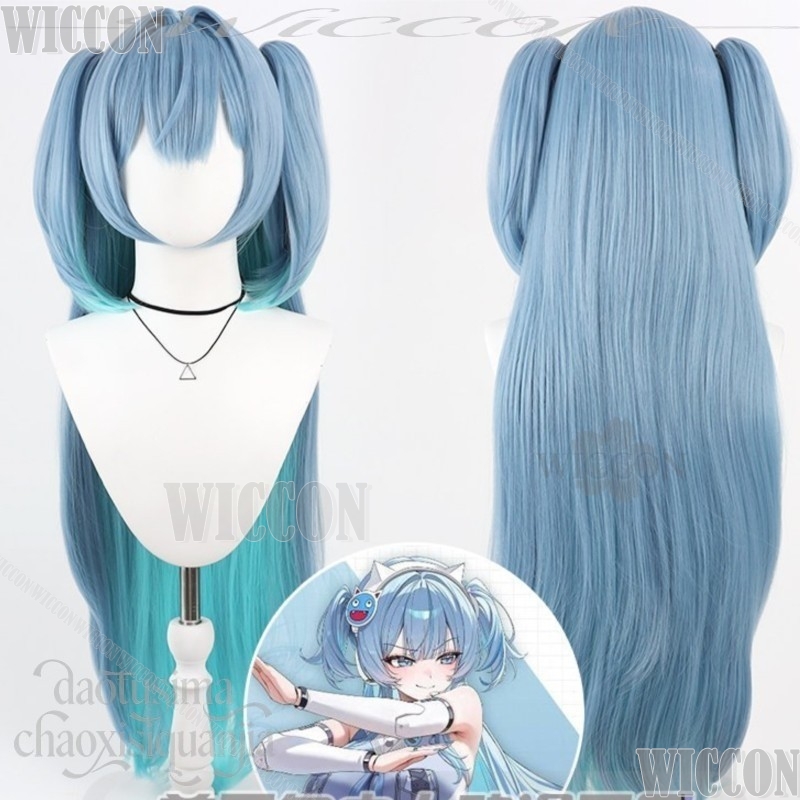GODDESSS Game VICTORYSS Cospla - đánh giá và giá Anime Cosplay Blue Hair