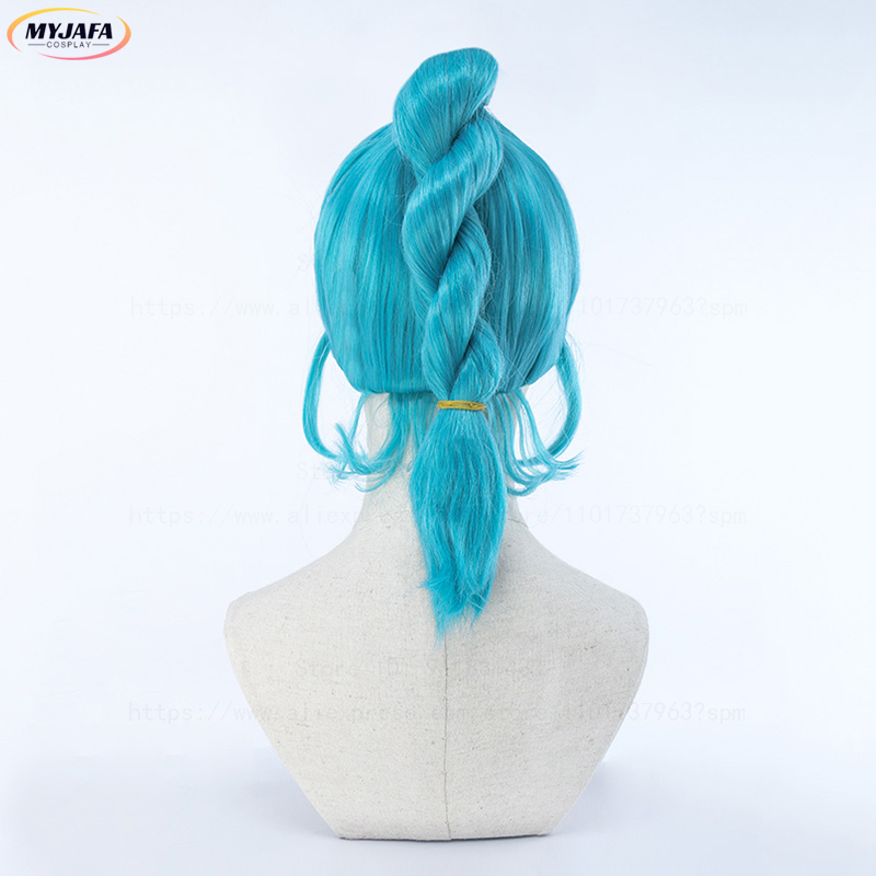 Bulma Cosplay Wig Buruma Wig B - đánh giá và giá Anime Cosplay Blue Hair