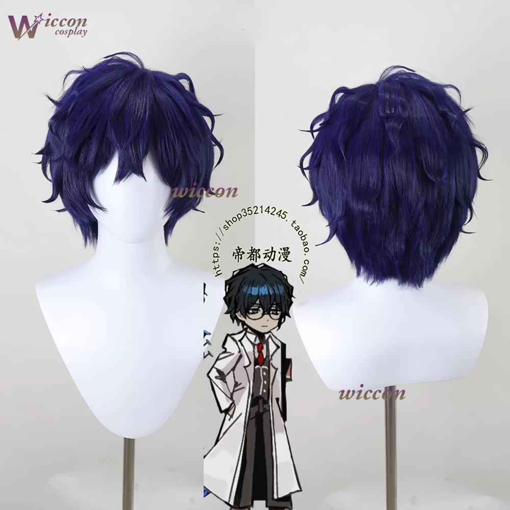 Game Limbus Company Hohenheim  - đánh giá và giá Anime Cosplay Blue Hair
