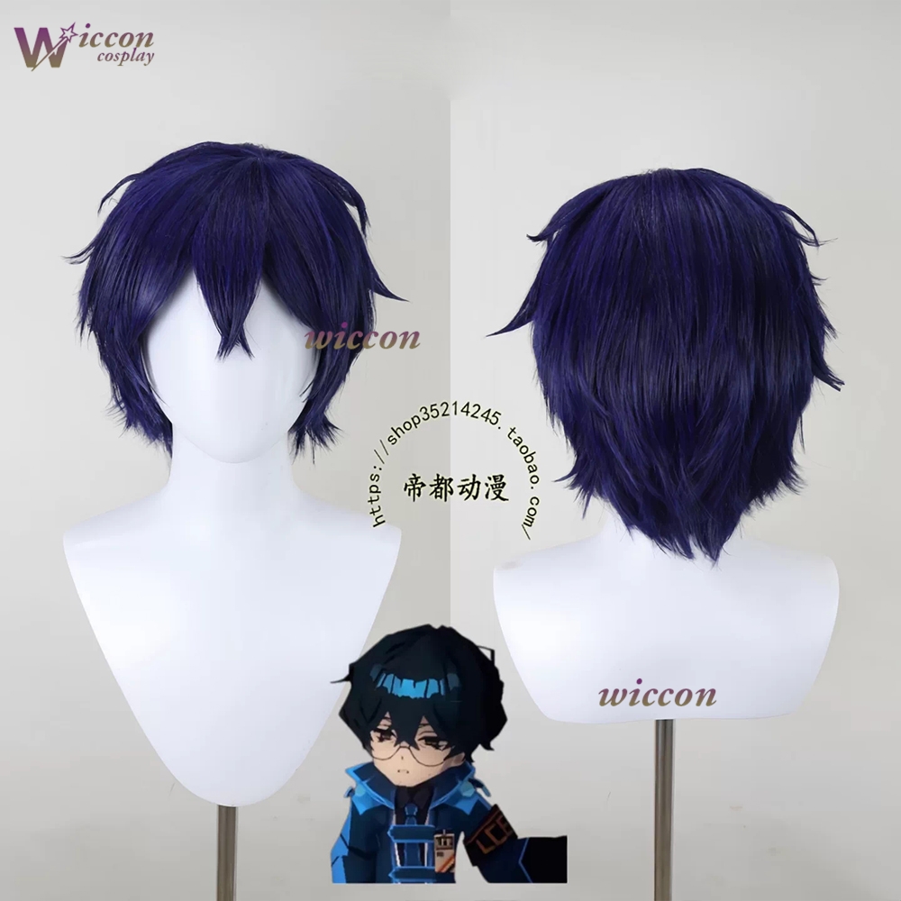 Game Limbus Company Hohenheim  - đánh giá và giá Anime Cosplay Blue Hair